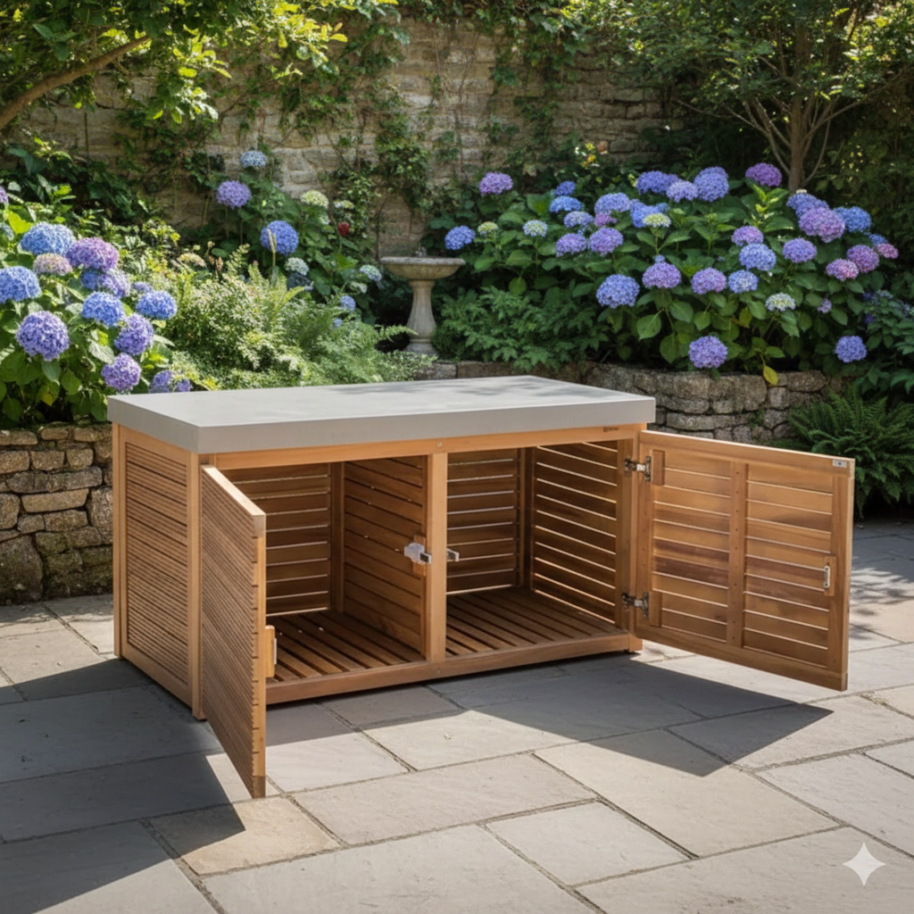 Verano Jakarta Outdoor Kamado Storage Unit 90x60x51