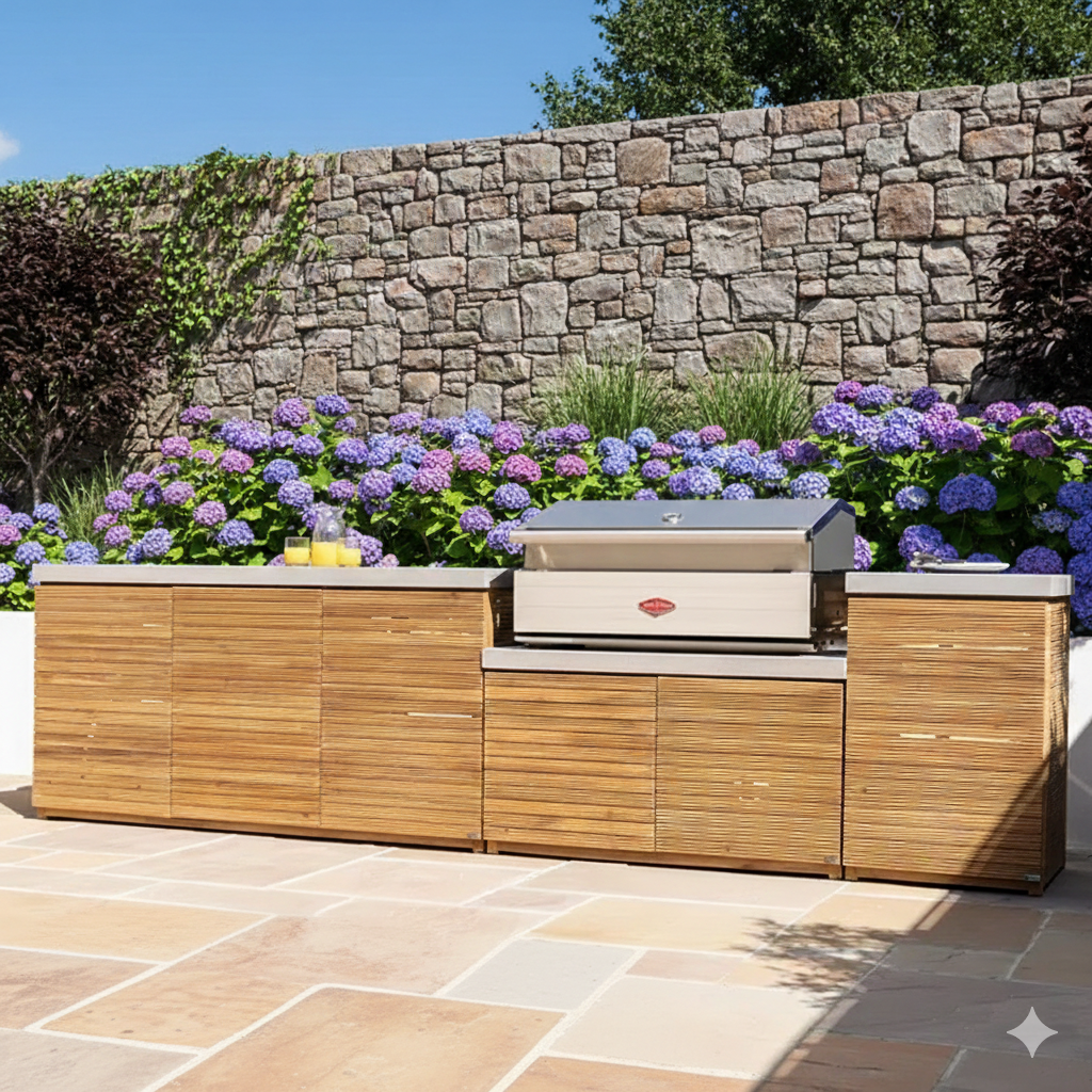Verano Jakarta Outdoor Kitchen Storage Units Large Configuration