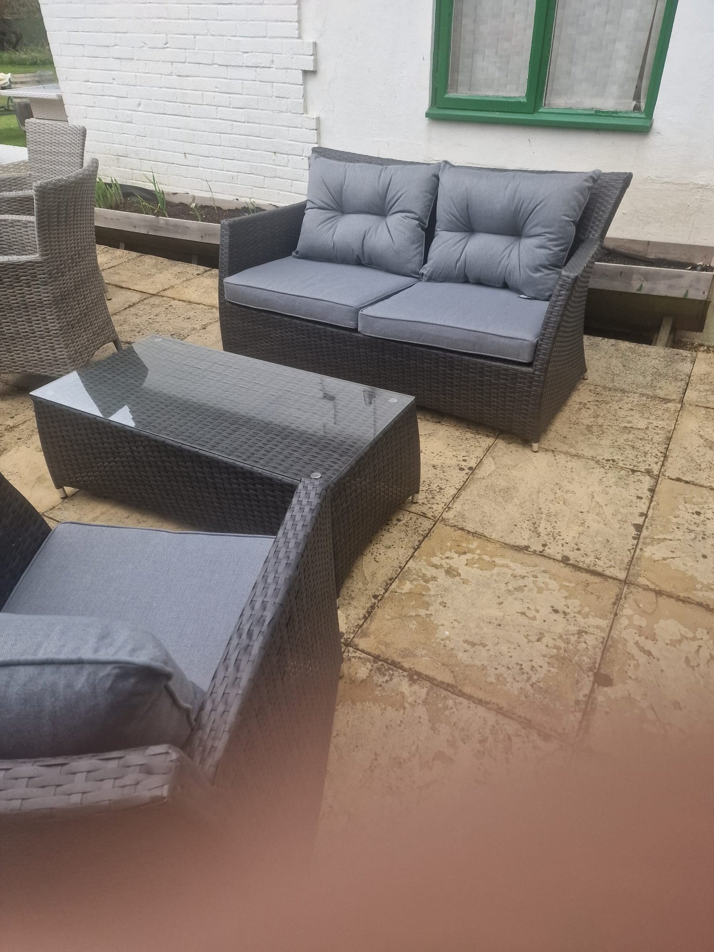 4-piece garden lounge set - Manhattan