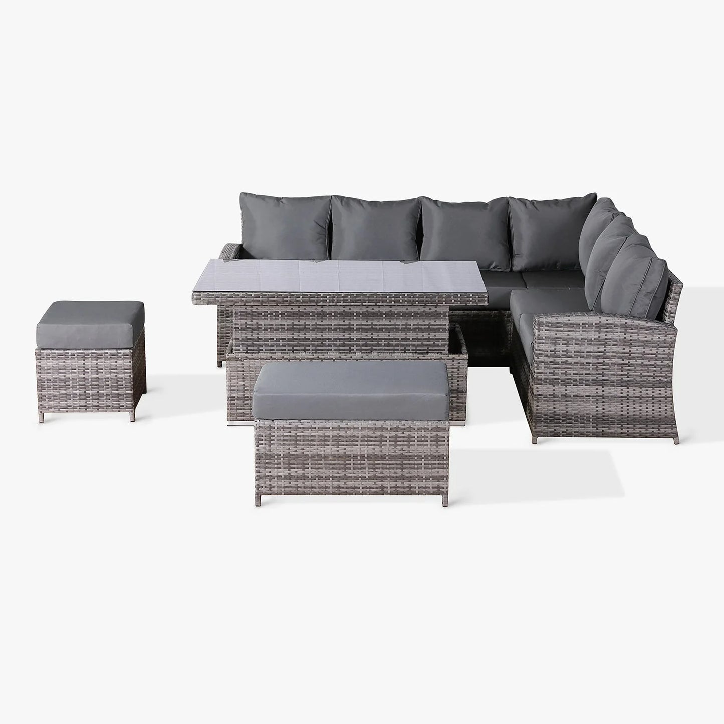 Harmony Corner Sofa with Rising Table