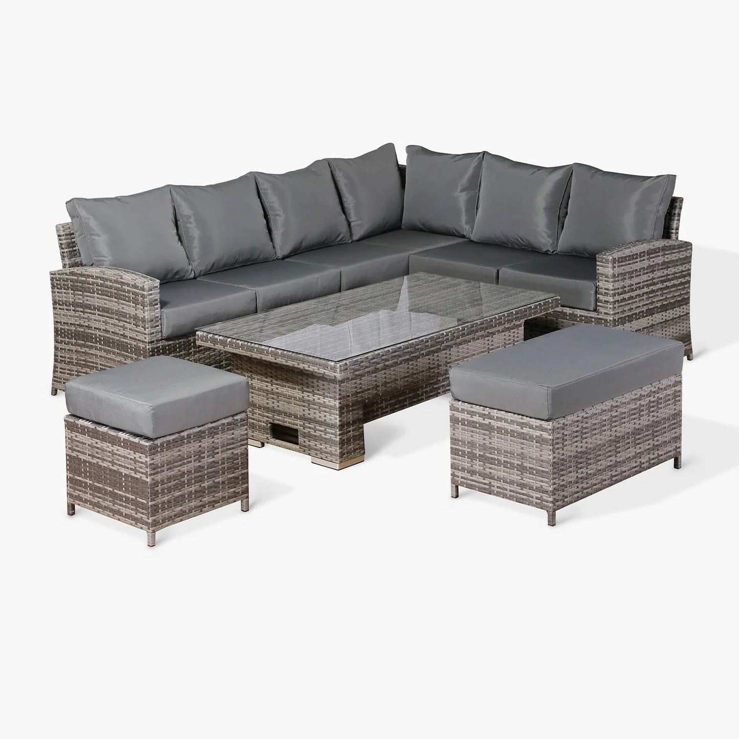 Harmony Corner Sofa with Rising Table