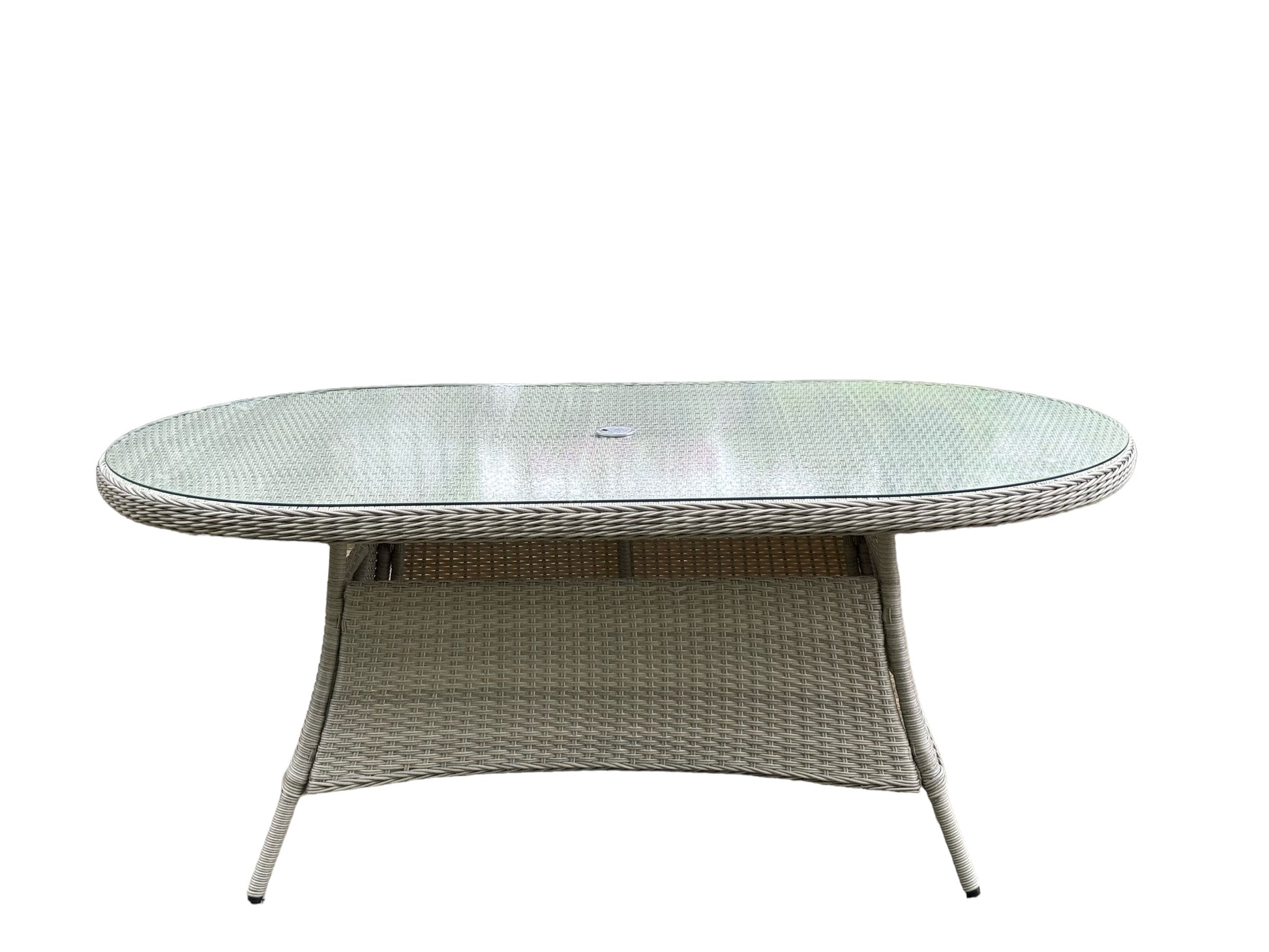 Oval bistro table