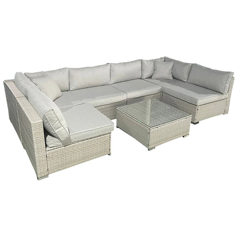 U-shape-sofa-rattan-coffee