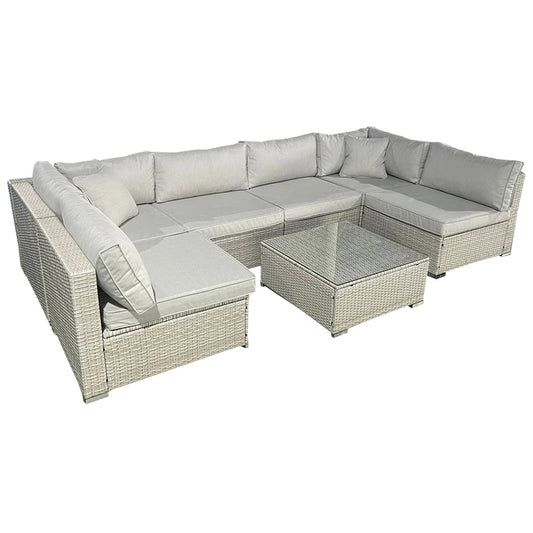 U-shape-sofa-rattan-coffee
