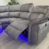 Berlin Electric Recliner Fabric Grey