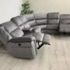 Berlin Electric Recliner Fabric Grey