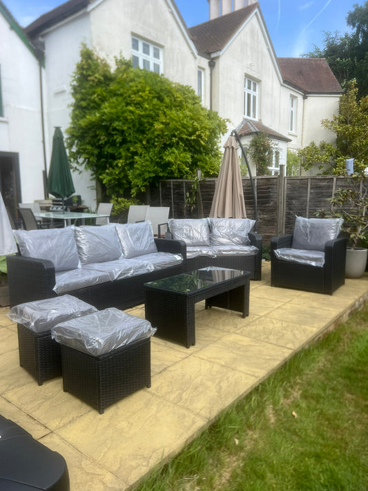 Black-rattan-sofa-set