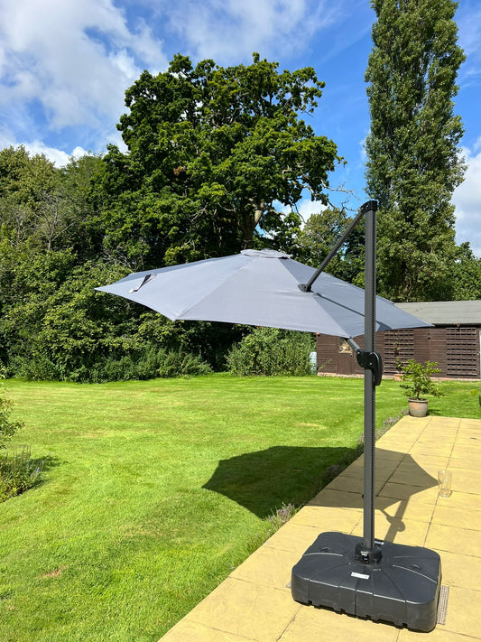 Cantilever parasol