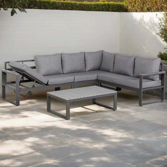 Corner Sadie Sofa Aluminium Garden Set