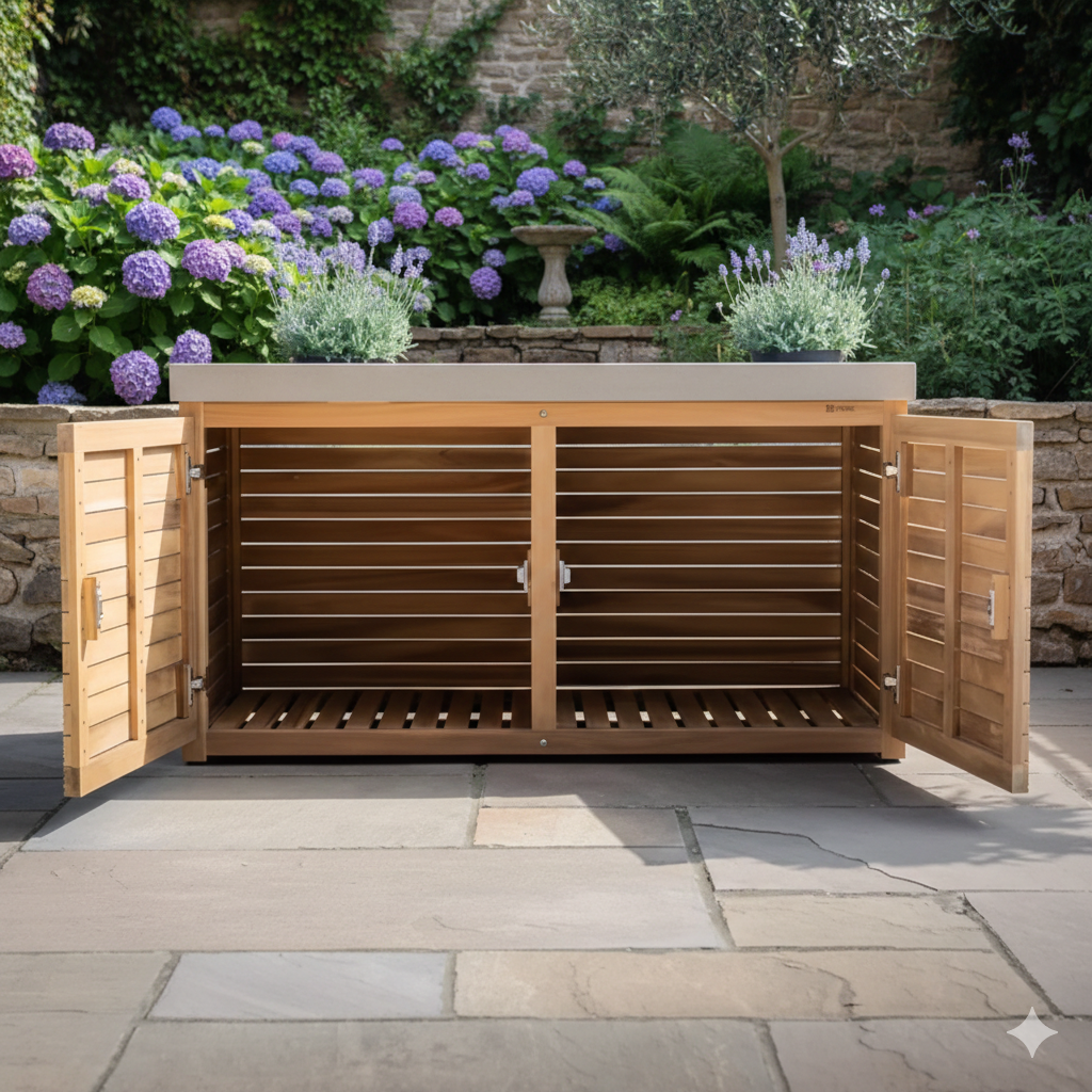 Verano Jakarta Outdoor Kamado Storage Unit 90x60x51