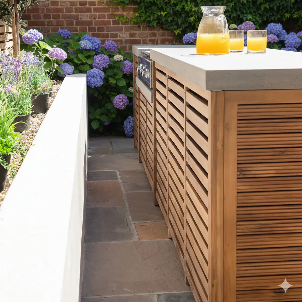 Verano Jakarta Outdoor Kitchen Storage Units Large Configuration