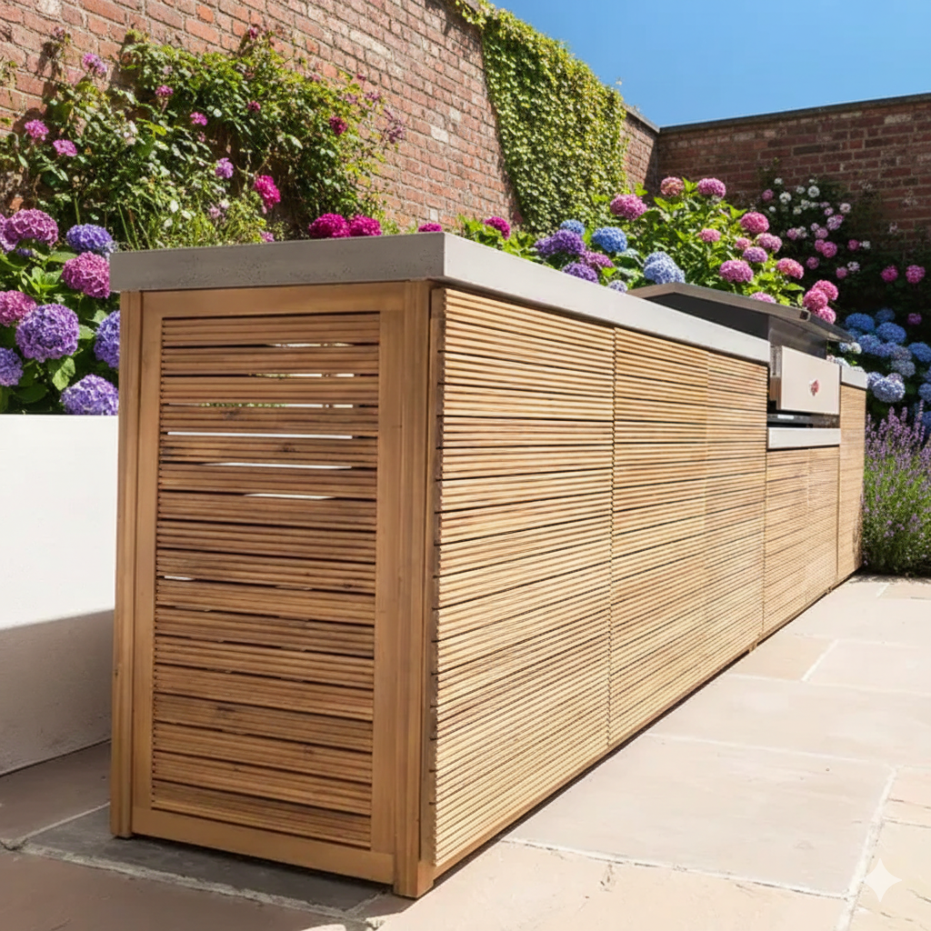 Verano Jakarta Outdoor Kitchen Storage Units Large Configuration