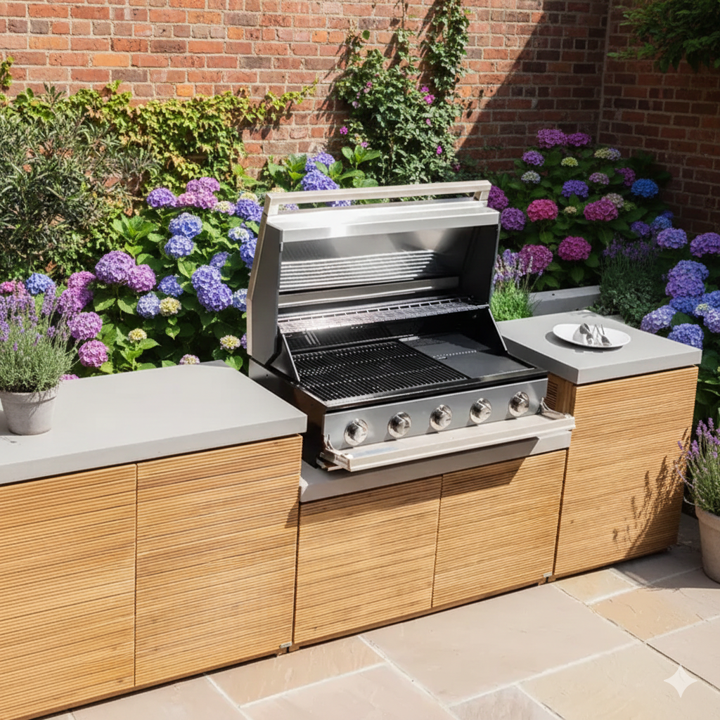 Verano Jakarta Outdoor Kitchen Storage Units Large Configuration
