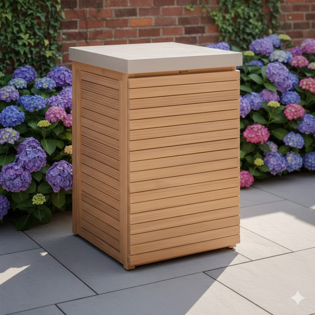 Verano Jakarta Outdoor Kitchen Single Unit 60x60x90 - Acacia Wood