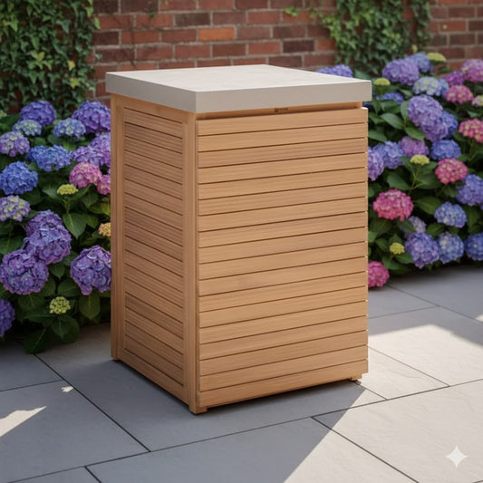 Verano Jakarta Outdoor Kitchen Single Unit 60x60x90 - Acacia Wood