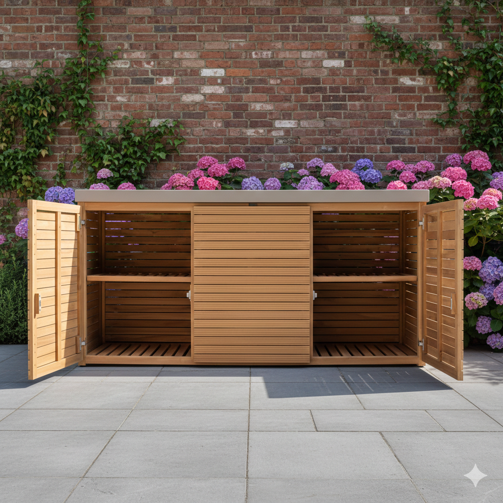 Verano Jakarta Outdoor Kitchen Triple Storage Unit