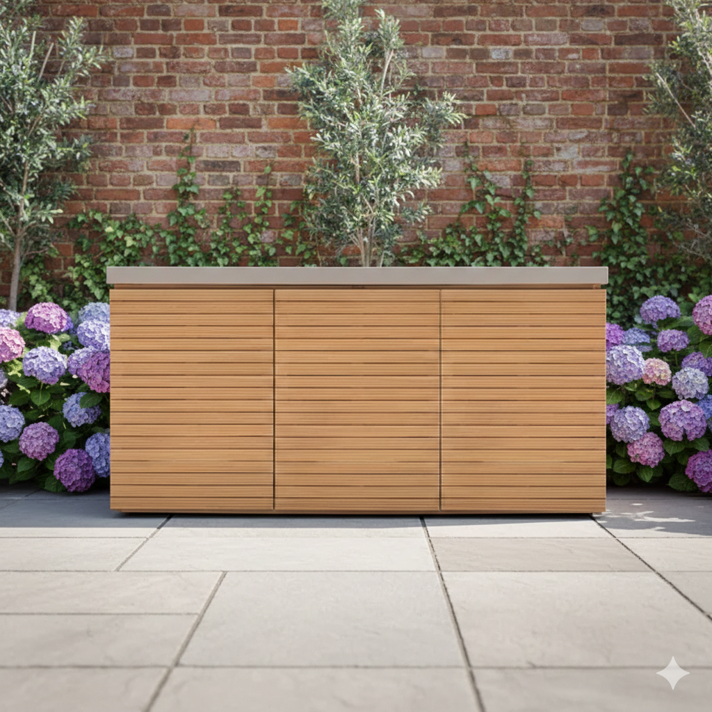 Verano Jakarta Outdoor Kitchen Triple Storage Unit