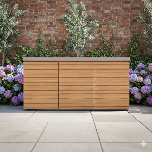 Verano Jakarta Outdoor Kitchen Triple Storage Unit