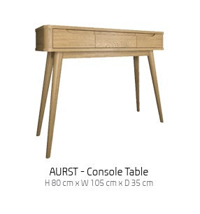AURORA LOUNGE & DINING SET  11-piece scandinavian oak set