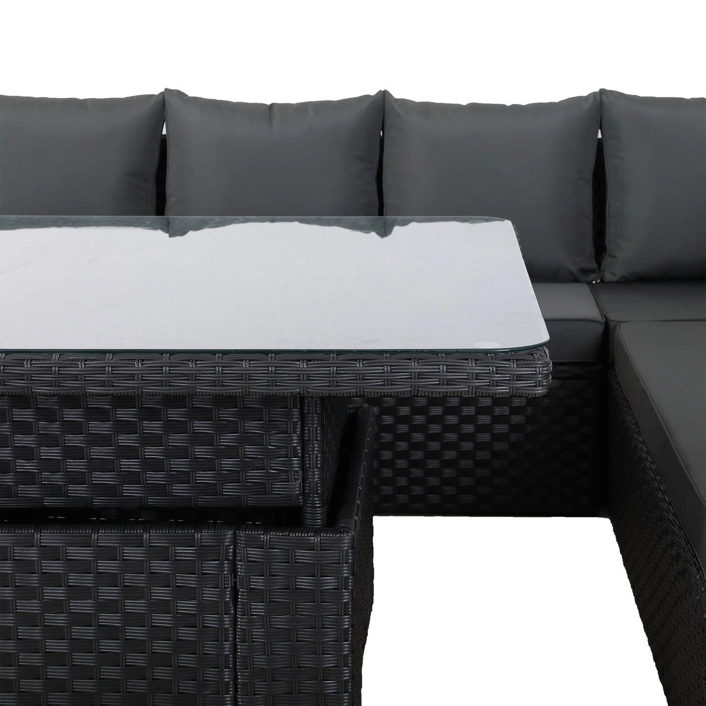 Bath 11 Seater L Shaped High Back Garden Furniture set