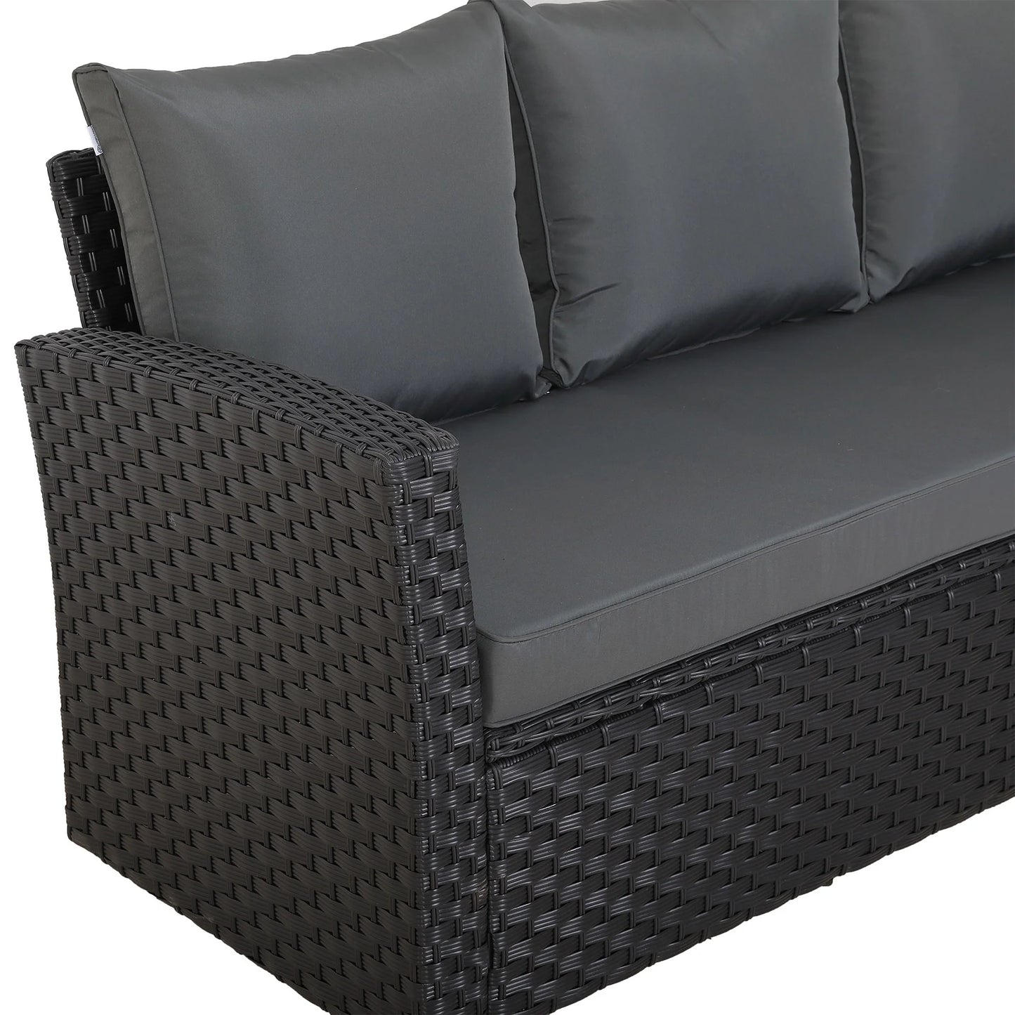Bath 11 Seater L Shaped High Back Garden Furniture set