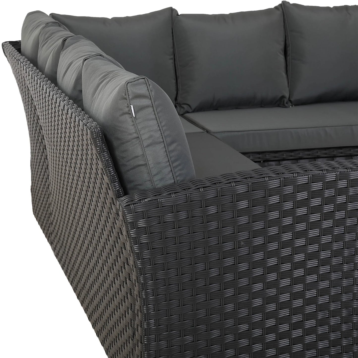 Bath 11 Seater L Shaped High Back Garden Furniture set