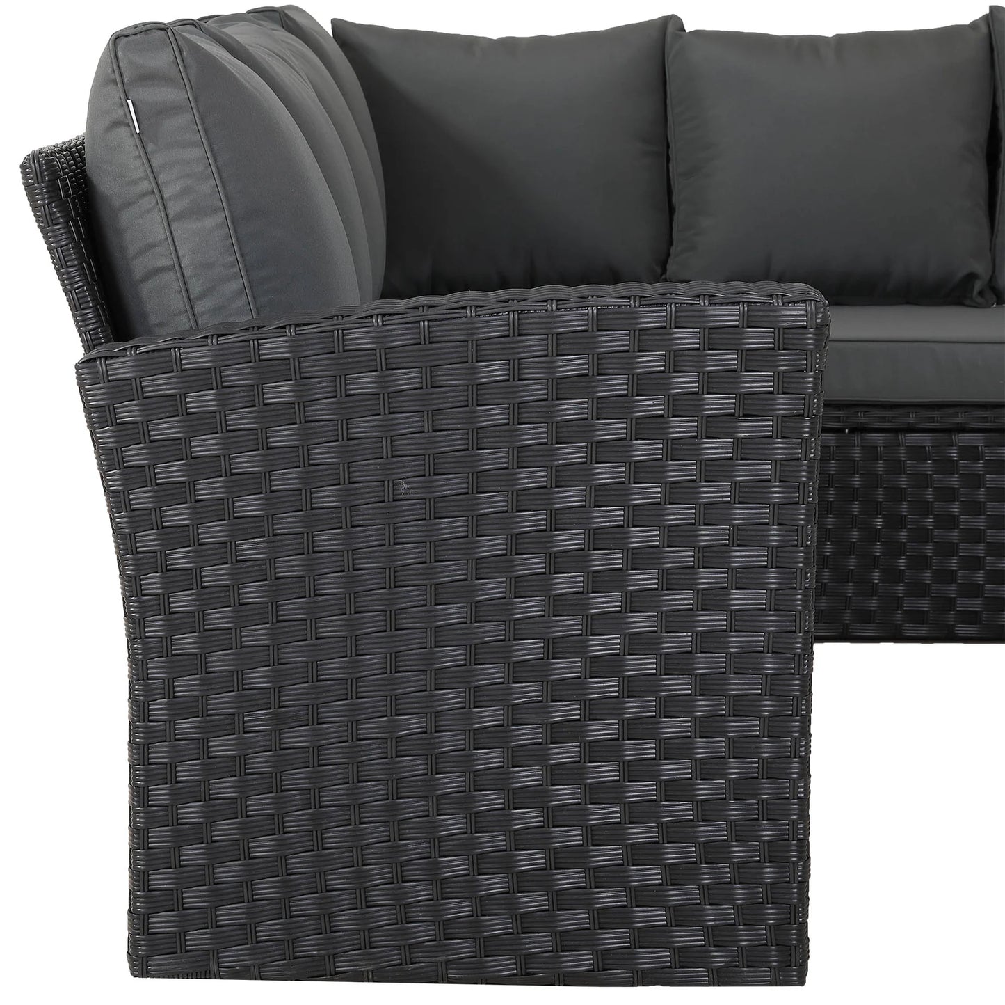 Bath 11 Seater L Shaped High Back Garden Furniture set