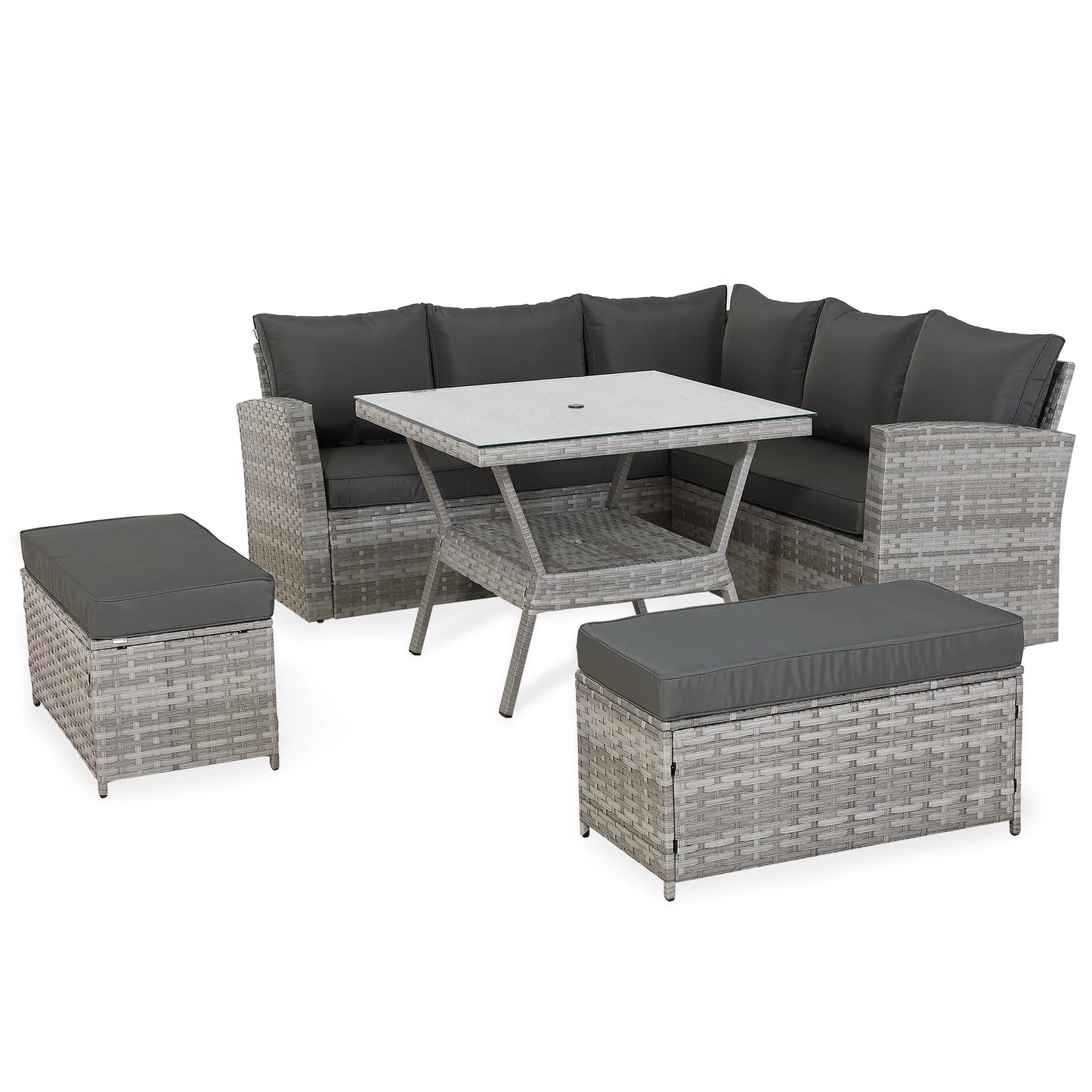 Bristol 9 Seater Rattan Garden Furniture