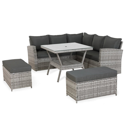 9-Seat Bristol Rattan Garden Set