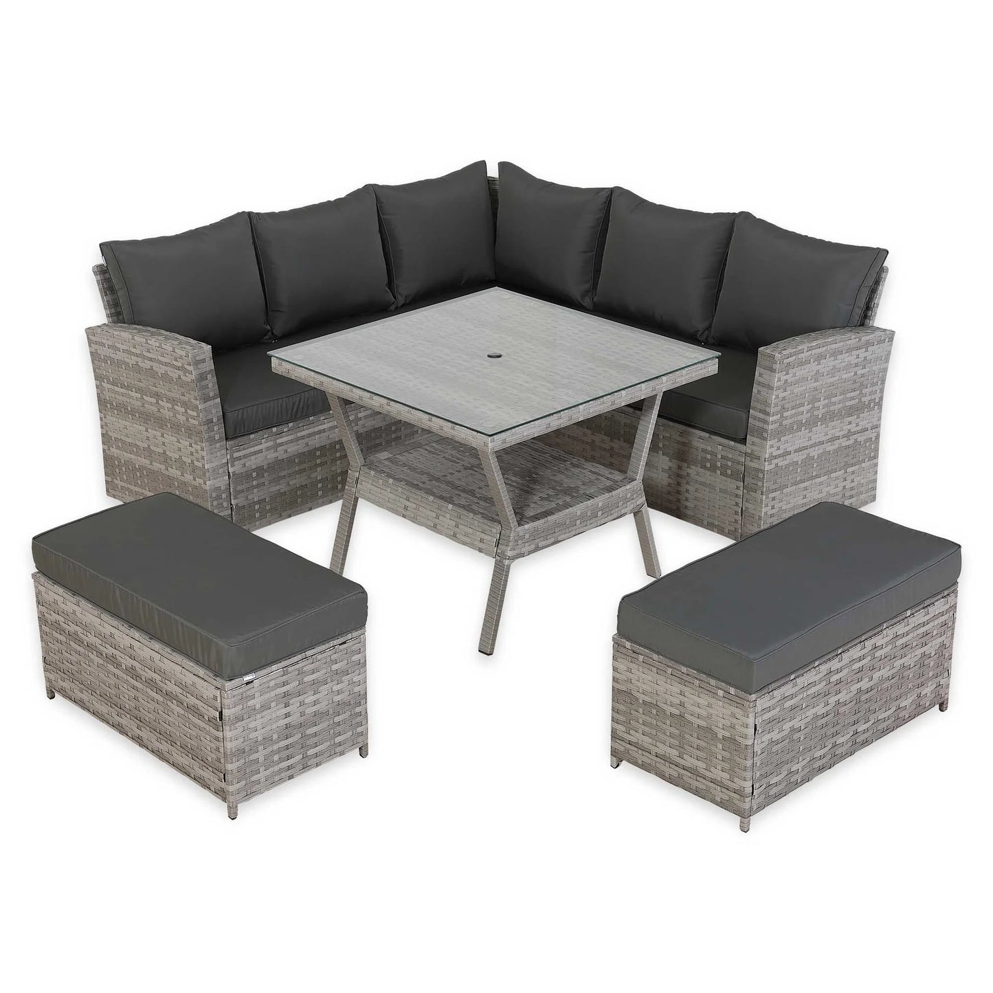 Bristol 9 Seater Rattan Garden Furniture