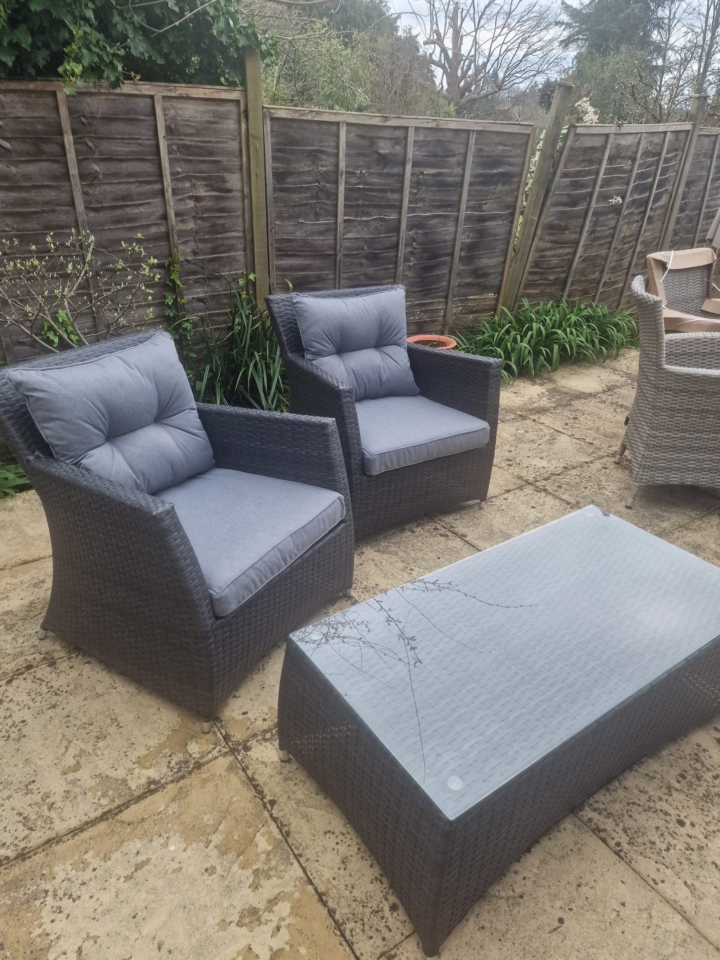 4-piece garden lounge set  - Manhattan
