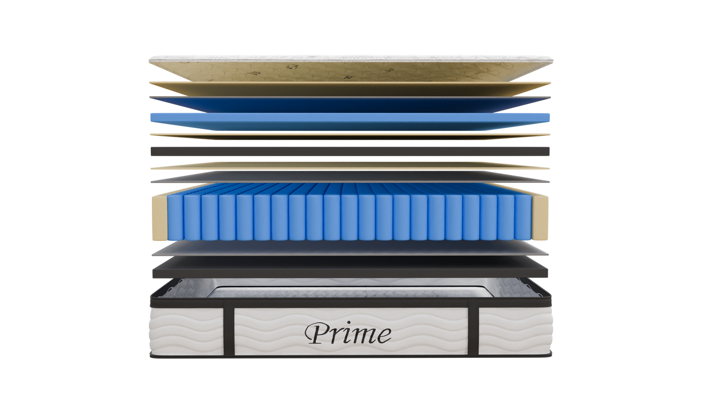 Prime Mattress 3000 Pocket Spring Gel Mattress - King Size