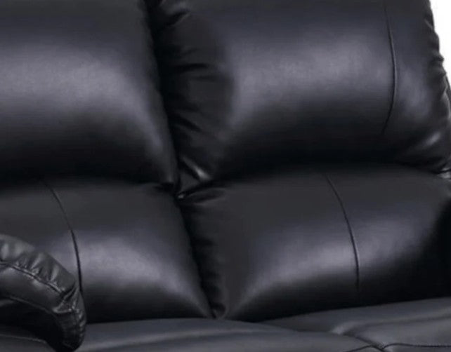 Malaga 2 Seat Manual Recliner in Black or Grey