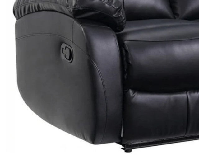 Malaga 2 Seat Manual Recliner in Black or Grey