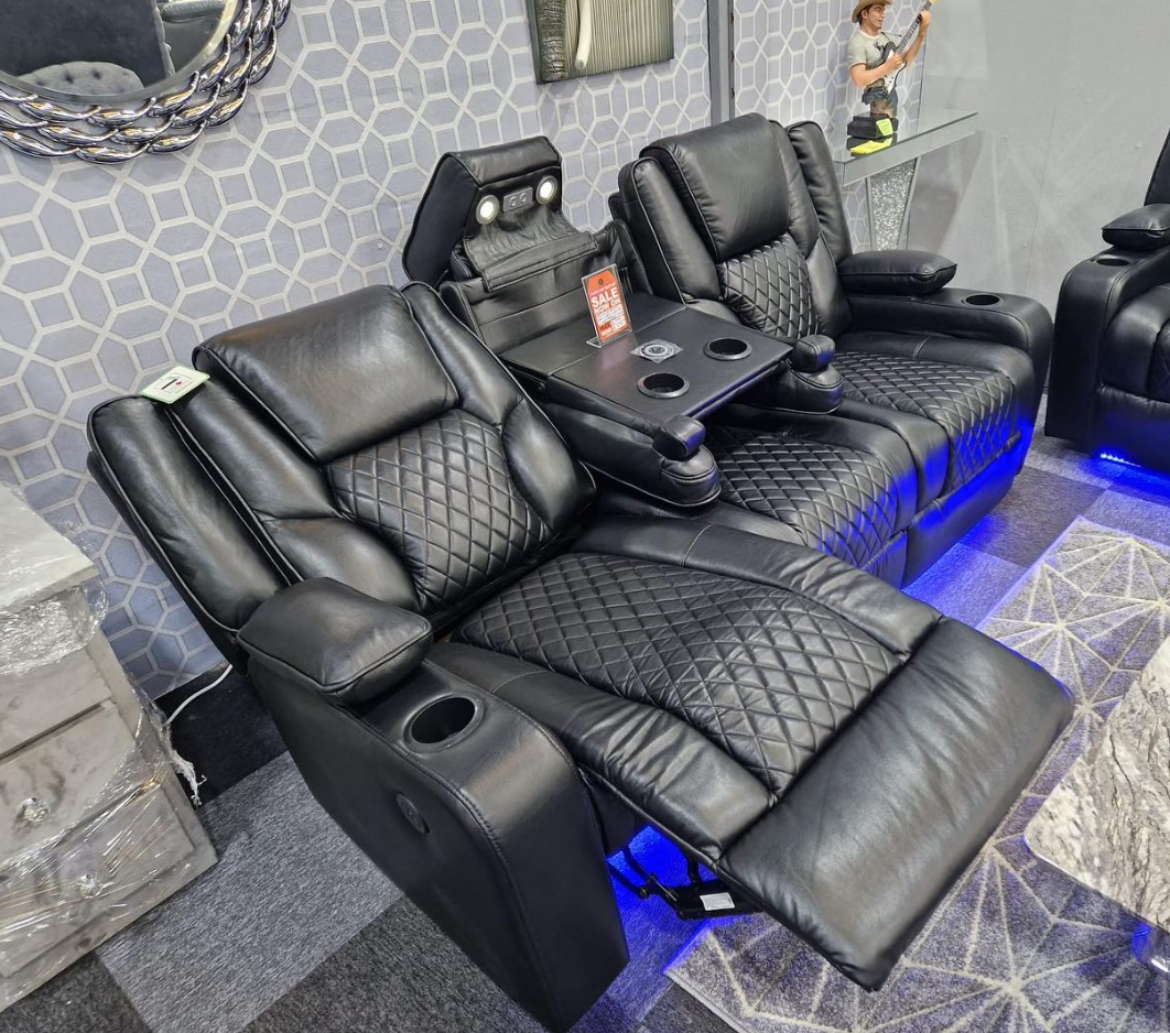 Jazz Sofa 3 + 2 Black