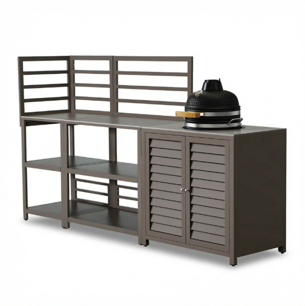 Verano Sorrento Outdoor Kitchen with Kamado BBQ