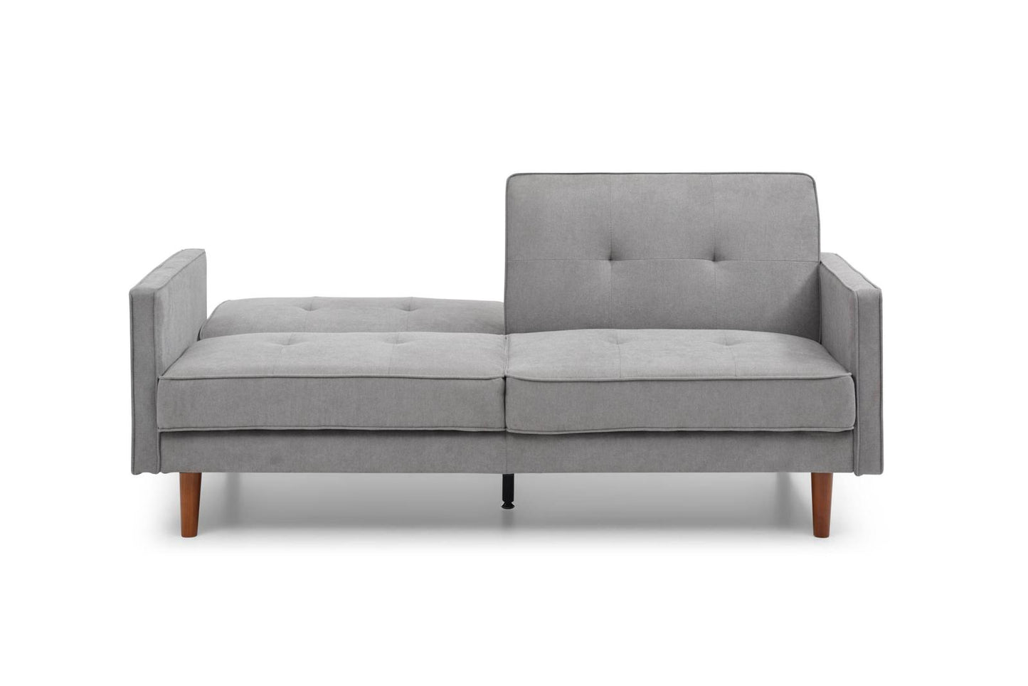 Slumber Linen Effect Grey 3 Seater Sofa Bed