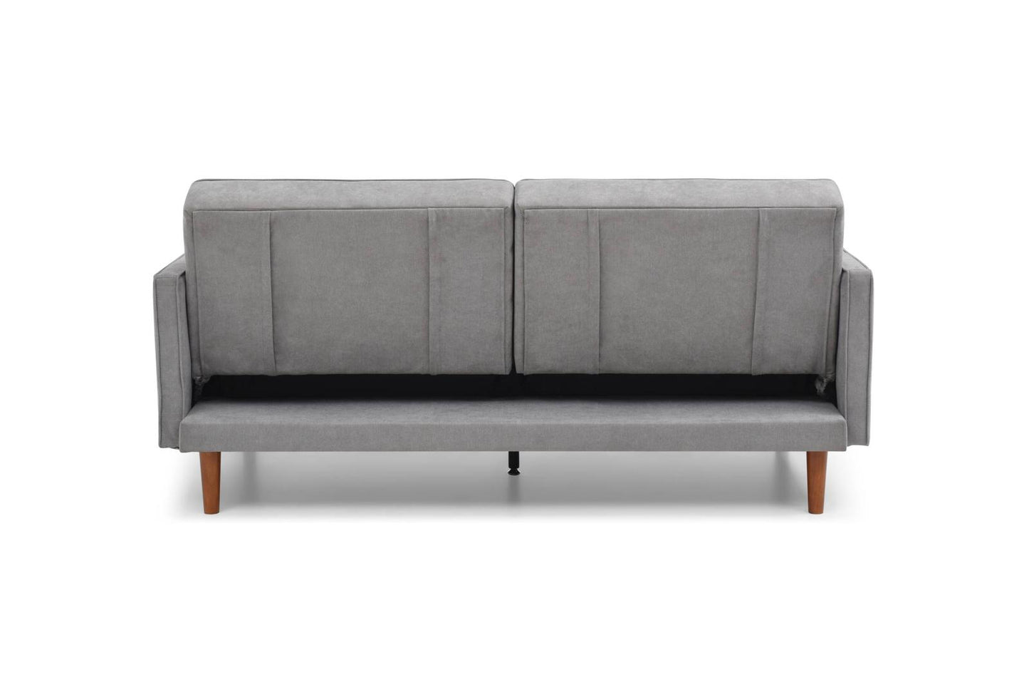 Slumber Linen Effect Grey 3 Seater Sofa Bed