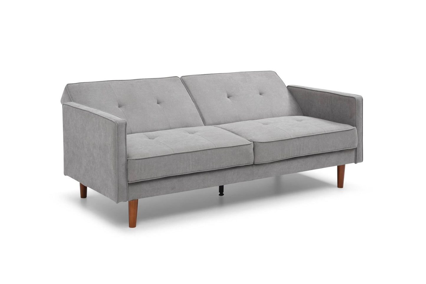 Slumber Linen Effect Grey 3 Seater Sofa Bed