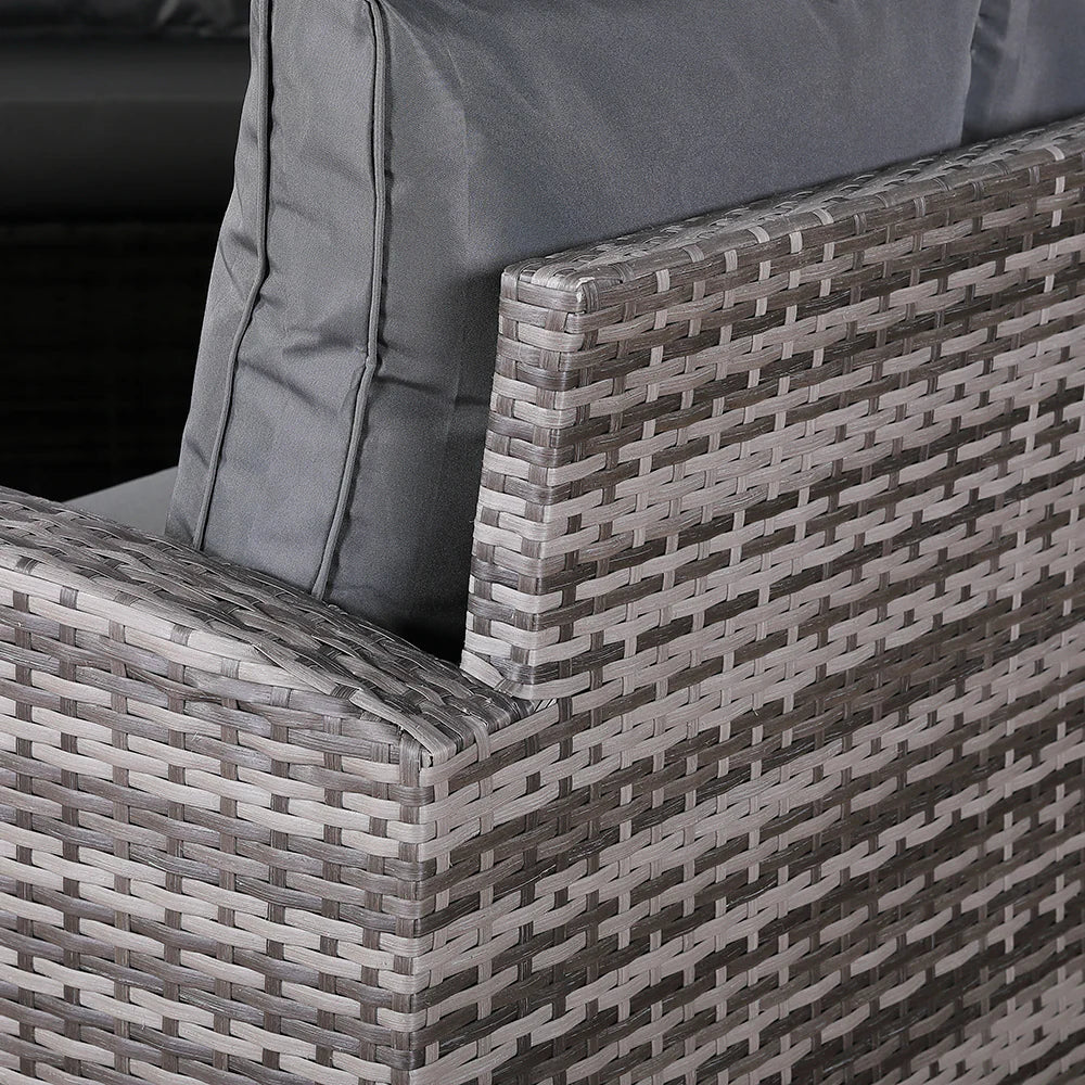 Harmony Corner Sofa with Rising Table