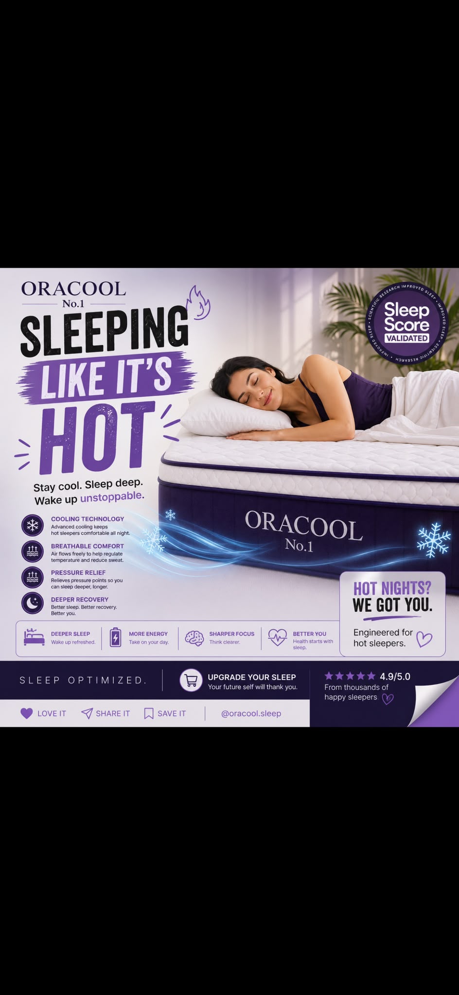 ORACOOL Prime Cooling Mattress